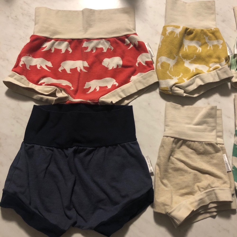 Organic boys shorties